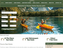 Tablet Screenshot of poconohomesource.com